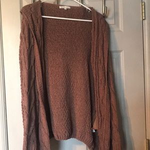 Burnt Orange hooded sweater